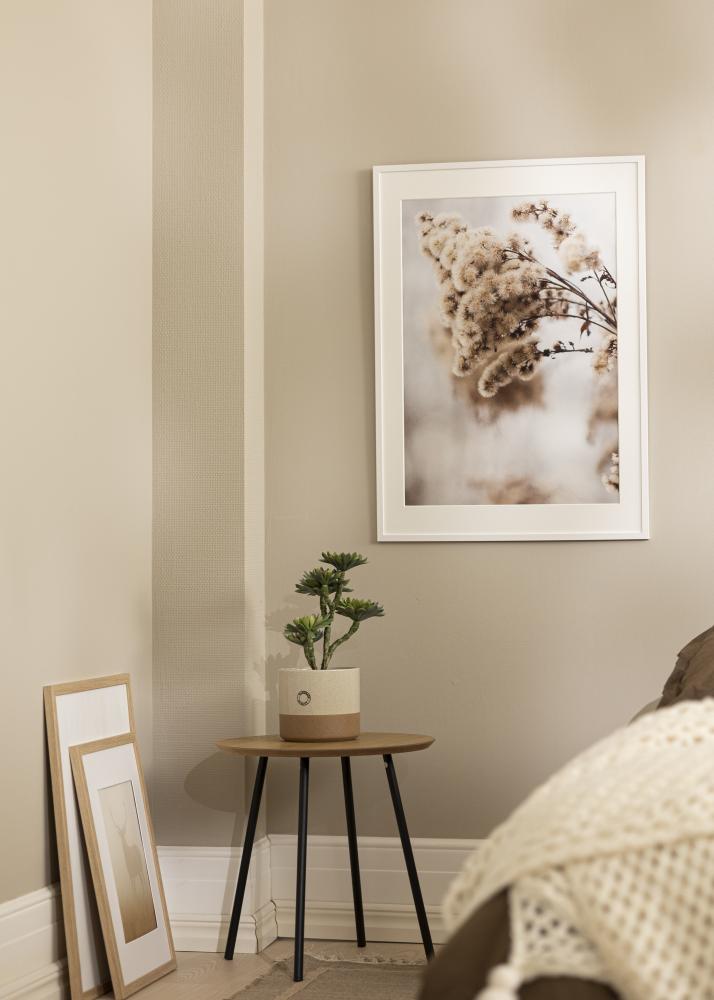 Ram med passepartou Frame Edsbyn White 22x28 cm - Mounts White 12x18 cm