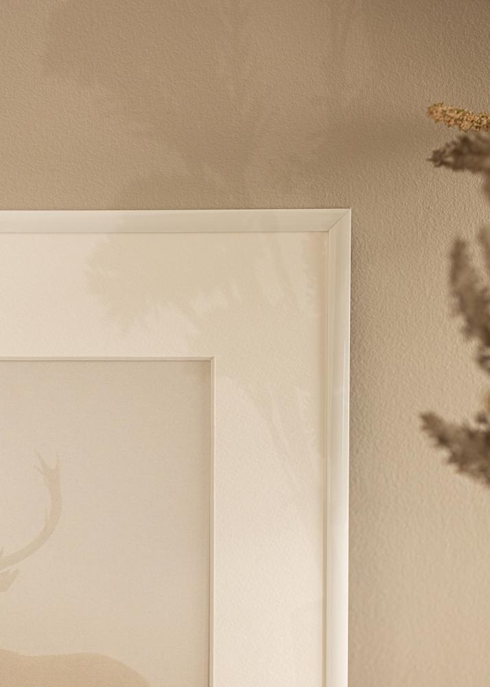 Ram med passepartou Frame New Lifestyle White 10x18 cm - Mounts White 8x10 cm