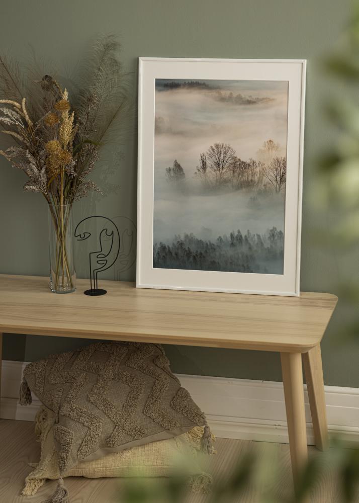 Ram med passepartou Frame New Lifestyle White 10x18 cm - Mounts White 8x10 cm