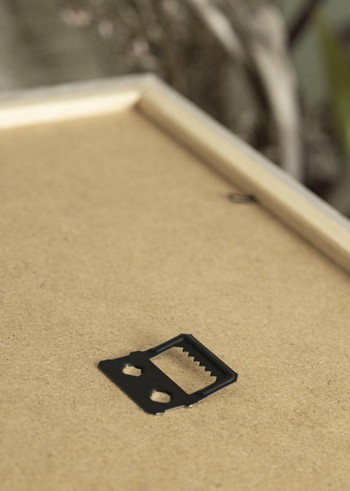 Ram med passepartou Frame Stilren Light Gray Oak 40x50 cm - Mounts White 12x15 inches