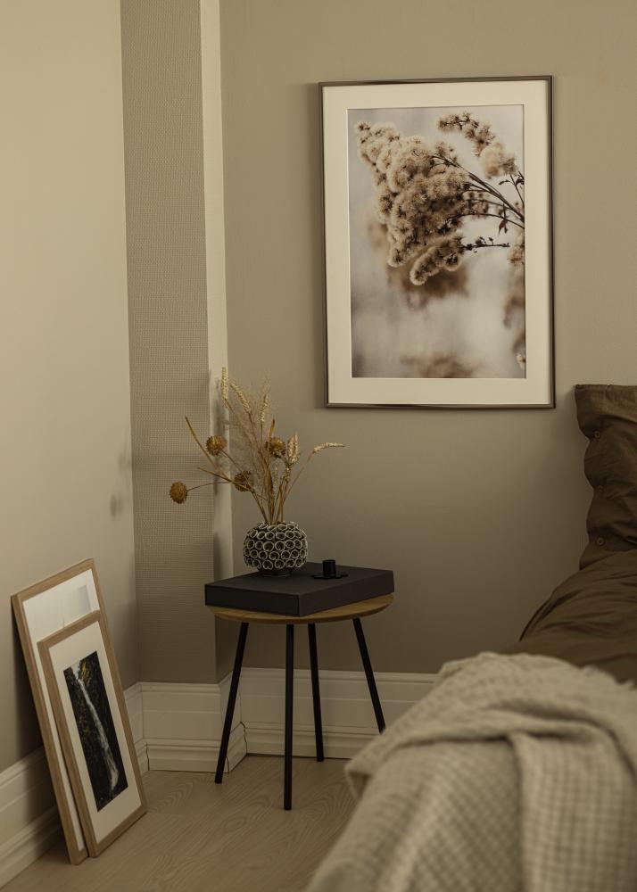 Ram med passepartou Frame New Lifestyle Steel 10x18 cm - Mounts White 8x10 cm