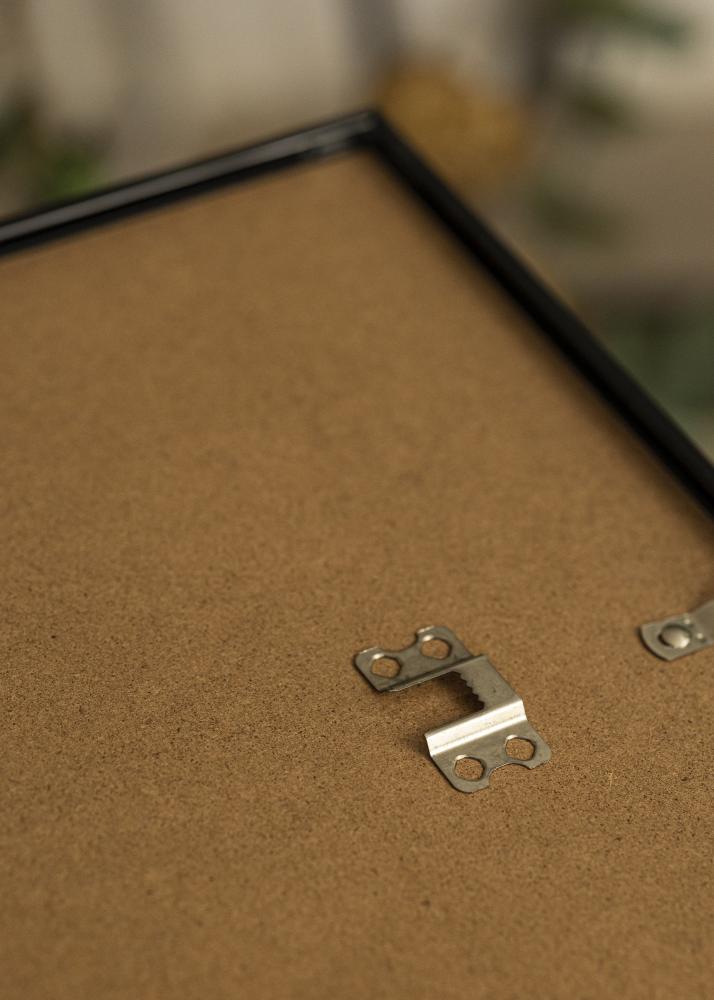 Ram med passepartou Frame Scandi Matte Black 40x70 cm - Mounts White 30x60 cm