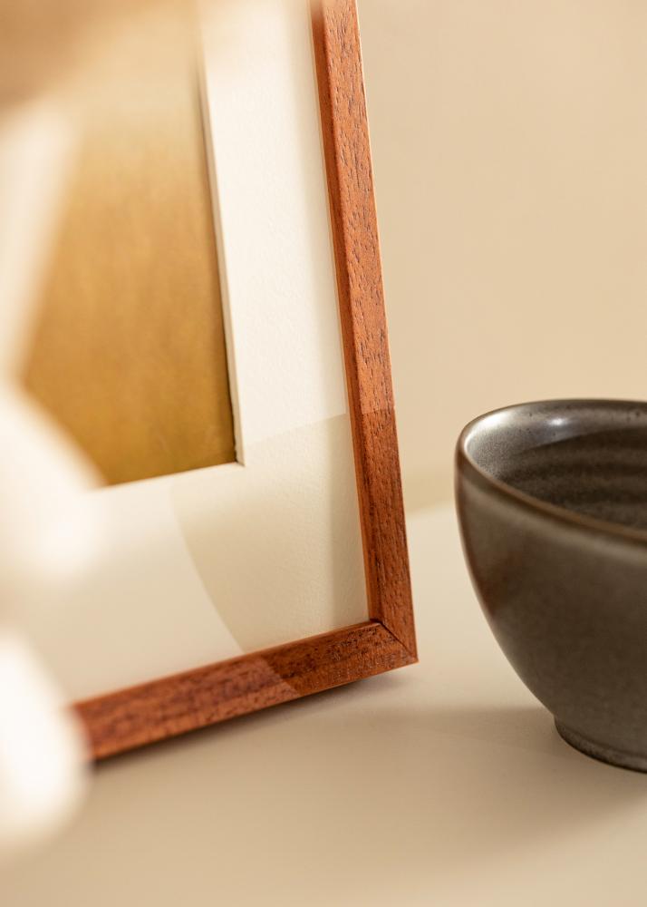 Ram med passepartou Frame Ares Cherry 50x70 cm - Mounts White 16x23 inches