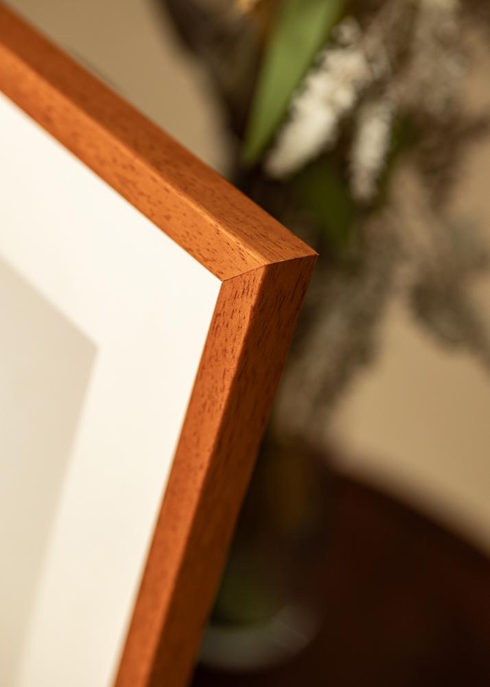 Ram med passepartou Frame Ares Cherry 50x70 cm - Mounts White 16x23 inches