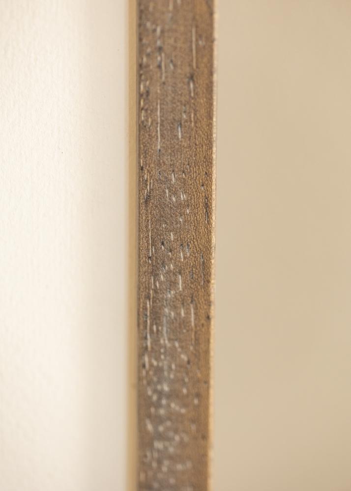 Ram med passepartou Frame Ares Gray 45x60 cm - Mounts White 12x18 inches