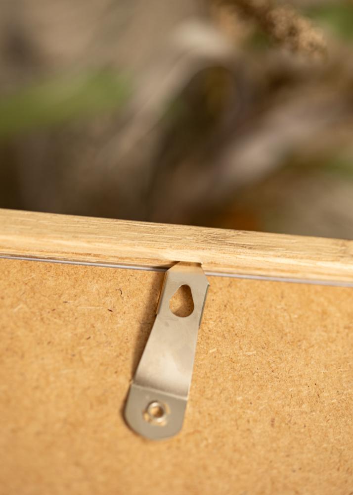 Ram med passepartou Frame Ares Natural Oak 40x50 cm - Mounts White 29.7x42 cm