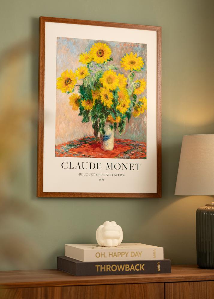 Ram med passepartou Frame Hermes Book 60x90 cm - Mounts White 50x75 cm