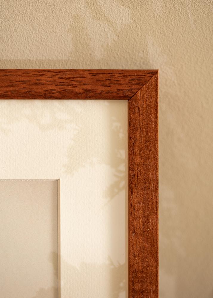 Ram med passepartou Frame Hermes Cherry 42x59.4 cm - Mounts White 25x38 cm
