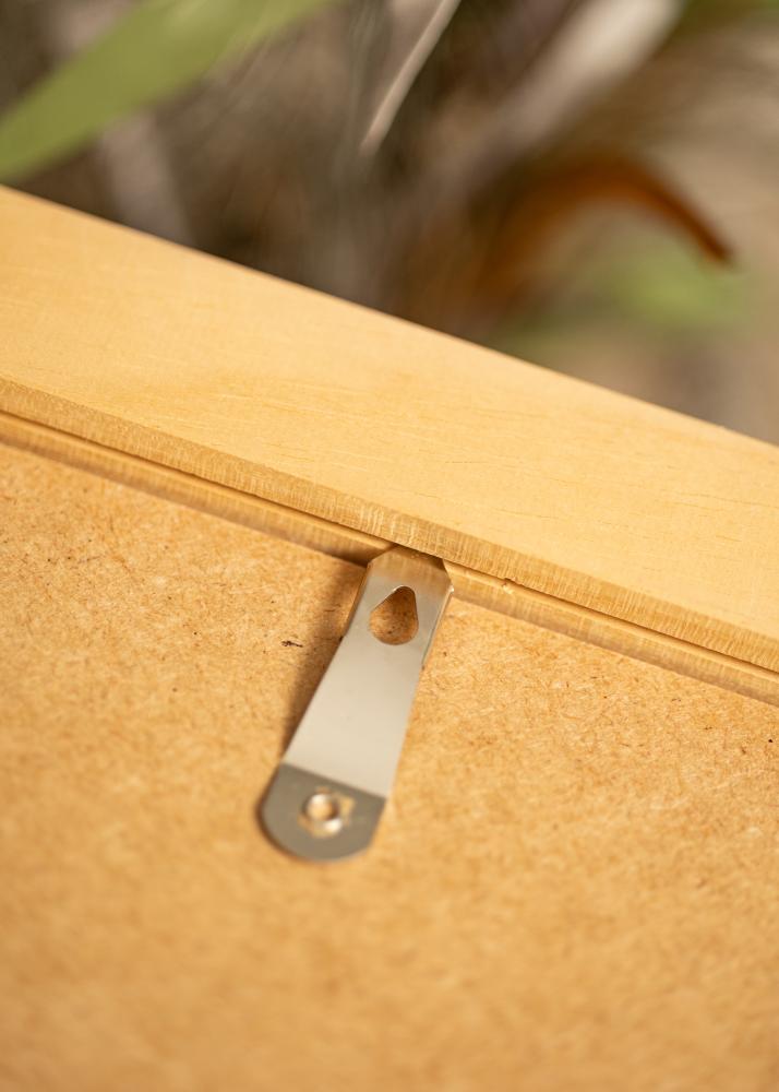 Ram med passepartou Frame Juno Wood 40x50 cm - Mounts White 27.5x37 cm