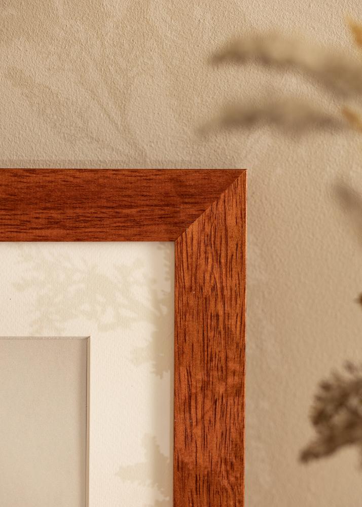 Ram med passepartou Frame Juno Cherry 40x60 cm - Mounts White 30x50 cm