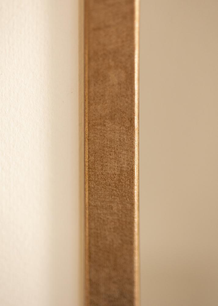 Ram med passepartou Frame Ares Brass 40x50 cm - Mounts White 30x40 cm