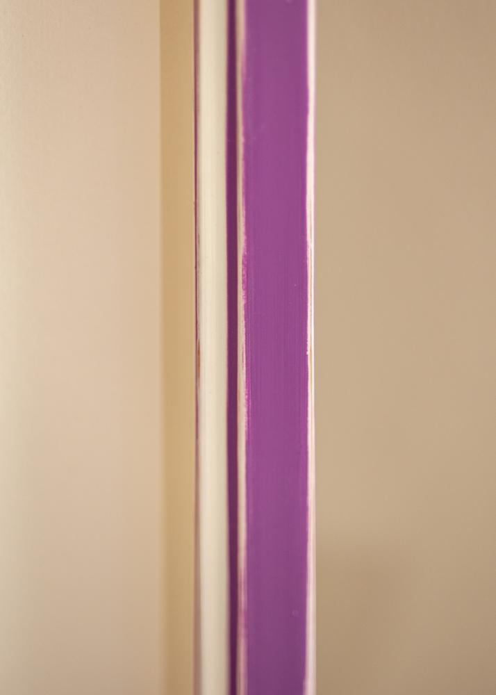 Ram med passepartou Frame Diana Purple 45x60 cm - Mounts White 13x18 inches