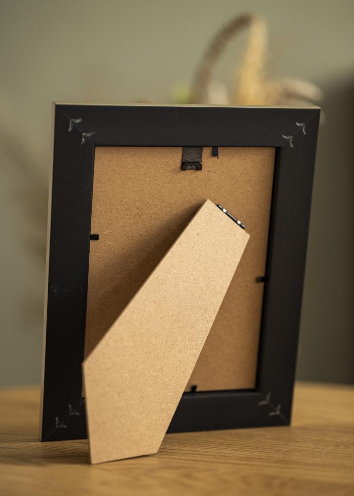 Ram med passepartou Frame Grace Silver 13x18 cm - Mounts White B7 88x125 mm
