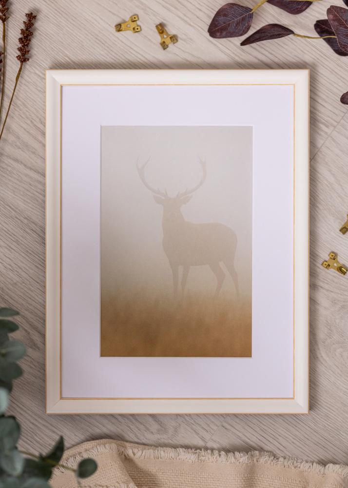 Jämtlands Ramfabrik Frame Marie Claire Acrylic Glass White 50x70 cm