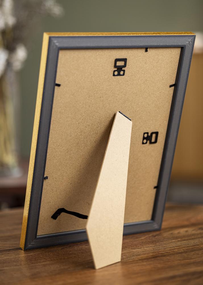 Ram med passepartou Frame Lattice Gold 20x30 cm - Mounts White 15x21 cm