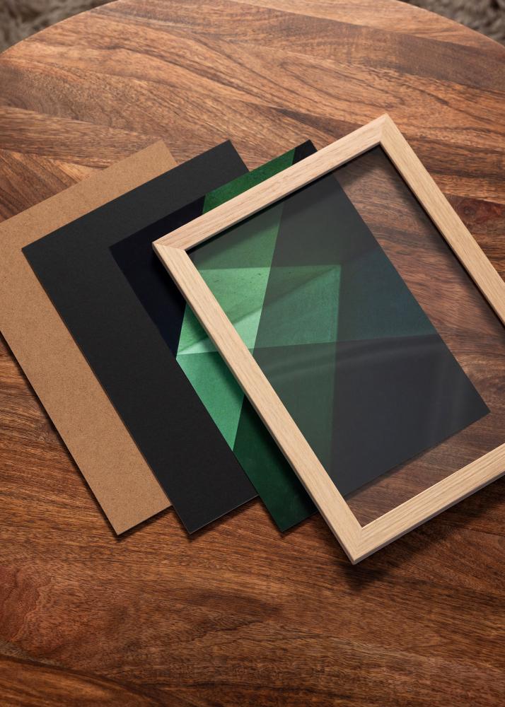 Egen tillverkning - Passepartouter Acid-free Black Insert - Custom Size