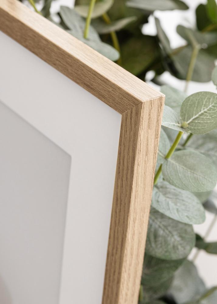 BGA Frame Trendy Acrylic Glass Oak 48x64 cm