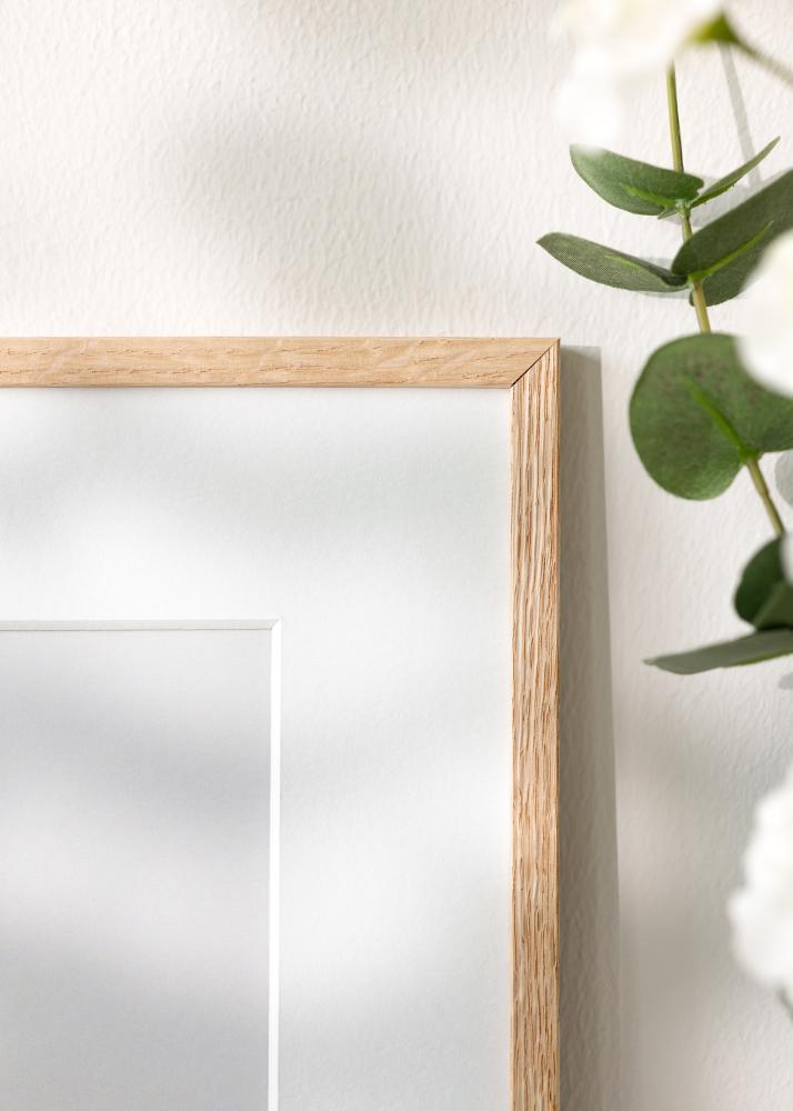 Galleri 1 Frame Narrow Oak Acrylic glass 8x10 inches (20.32x25.4 cm)