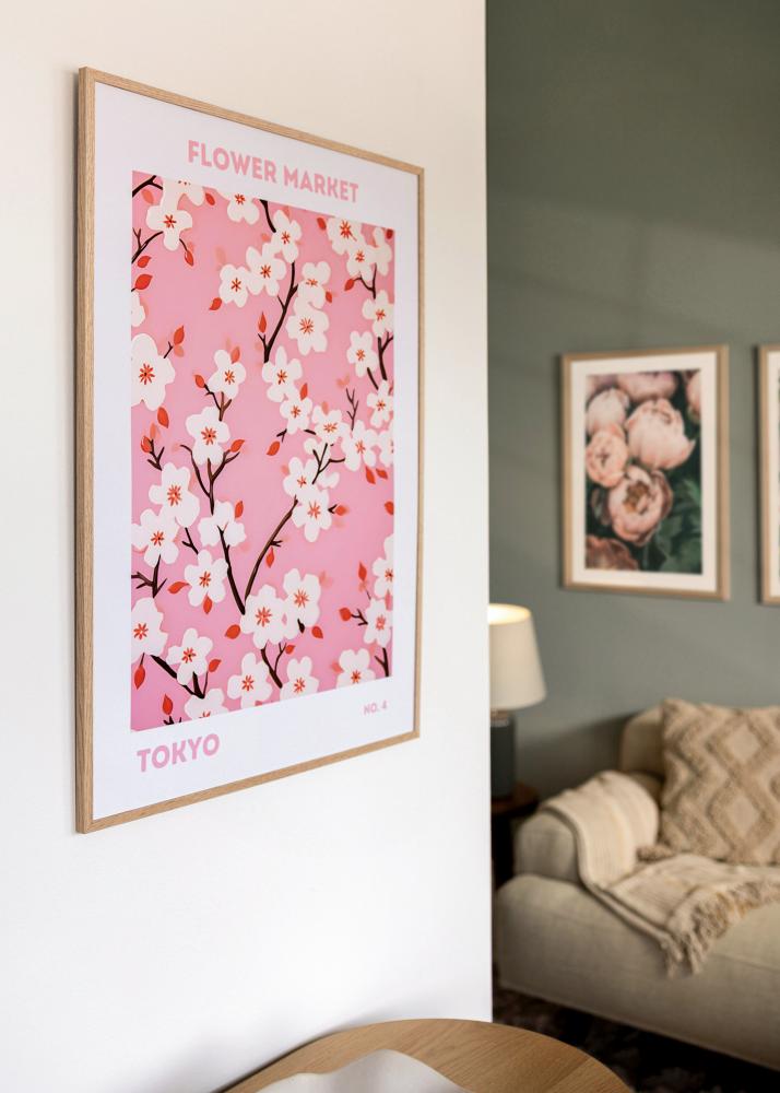 Galleri 1 Frame Narrow Oak Acrylic glass 8x10 inches (20.32x25.4 cm)