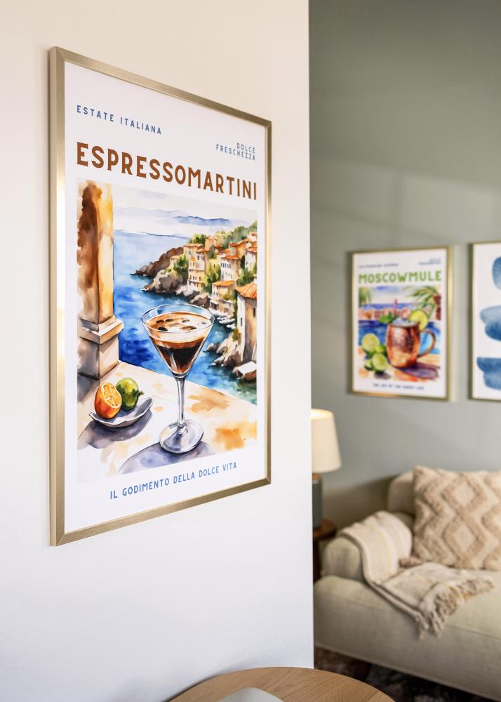 BGA Frame Trendy Acrylic Glass Gold 29.7x42 cm (A3)