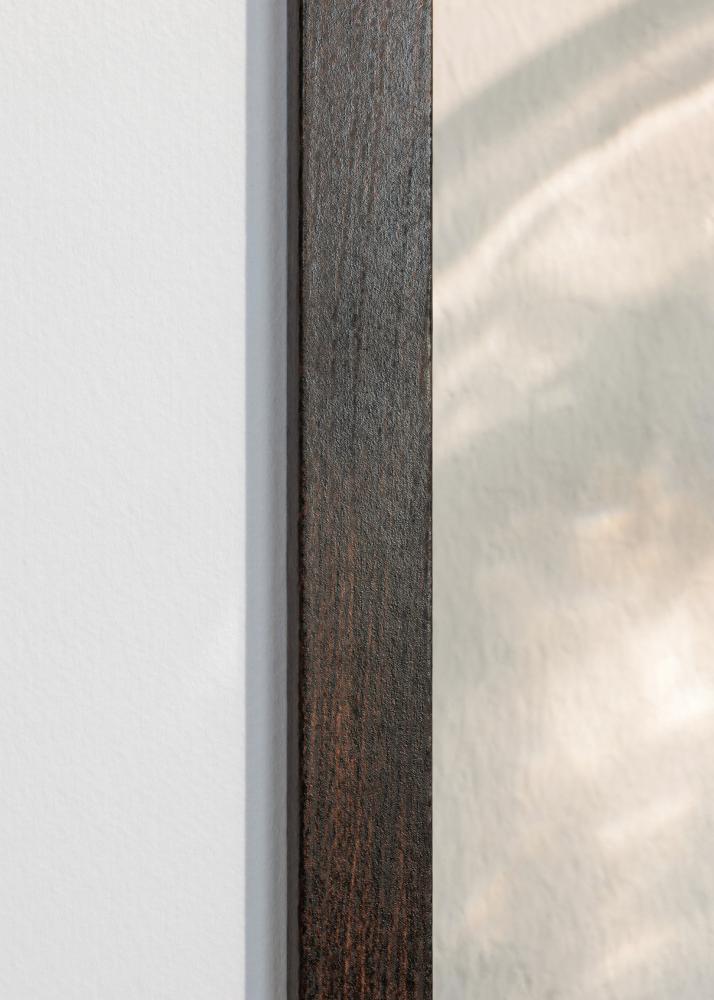 BGA Frame Trendy Acrylic Glass Walnut 48x64 cm