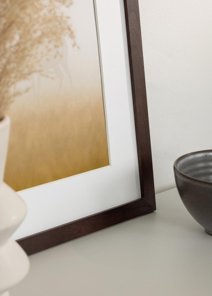 BGA Frame BGA Classic Acrylic Glass Walnut 60x60 cm