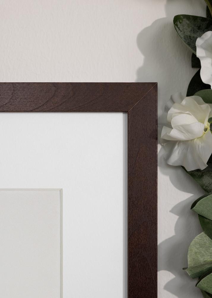 BGA Frame BGA Classic Acrylic Glass Walnut 60x60 cm
