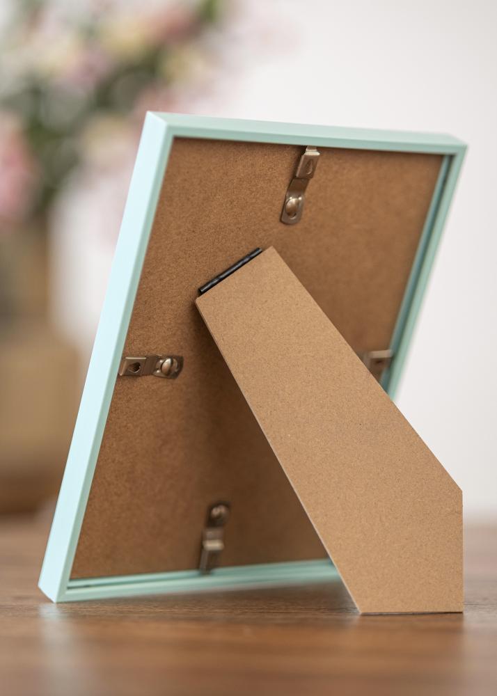 Ram med passepartou Frame New Lifestyle Turquoise 15x20 cm - Mounts White 10x15 cm