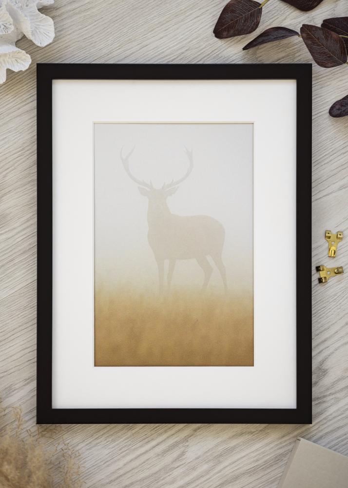 Innova Picture Frame Black Wide 13 x 18 cm