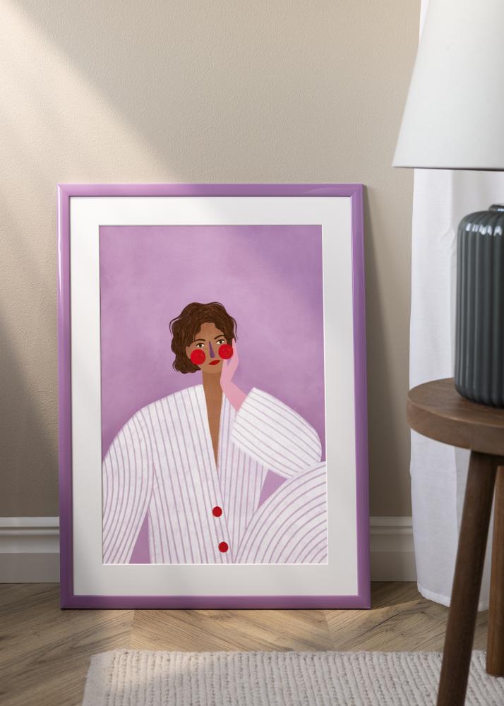 Jämtlands Ramfabrik Frame Dorset Acrylic Glass Pink 30x45 cm