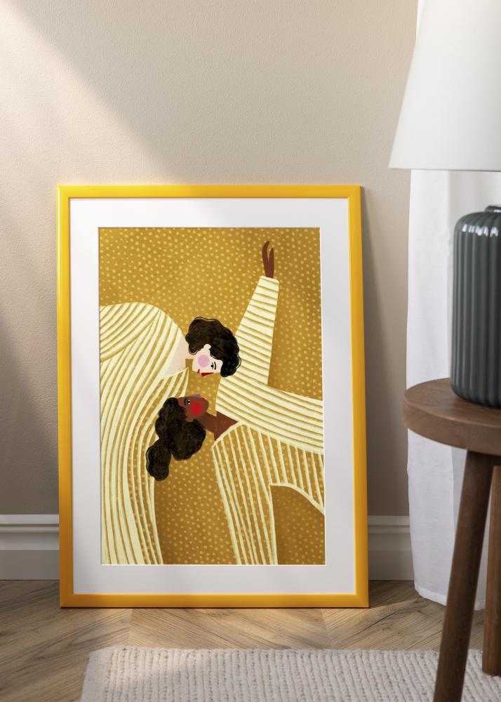 Jämtlands Ramfabrik Frame Dorset Acrylic Glass Gold 30x45 cm