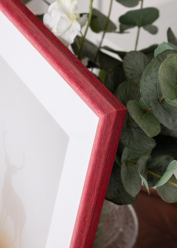 Jämtlands Ramfabrik Frame Cornwall Acrylic Glass Dark Red 40x50 cm