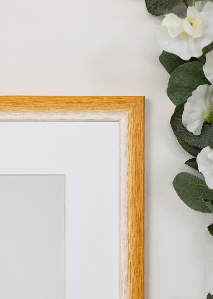 Jämtlands Ramfabrik Frame Cornwall Acrylic Glass Gold 29.7x42 cm (A3)