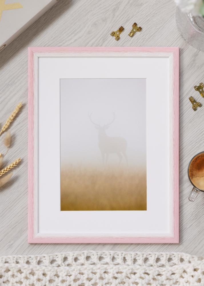 Jämtlands Ramfabrik Frame Cornwall Acrylic Glass Pink 40x50 cm