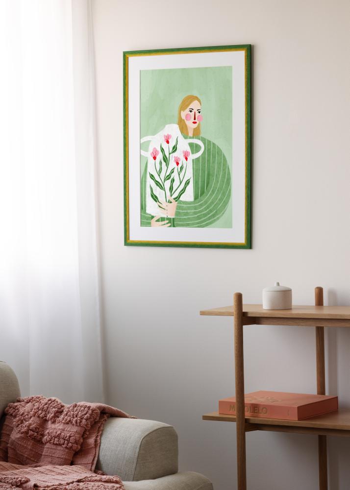 Jämtlands Ramfabrik Frame Cornwall Acrylic Glass Green 30x45 cm