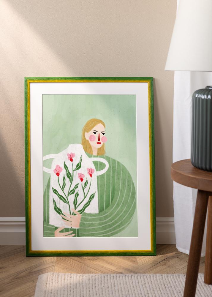 Jämtlands Ramfabrik Frame Cornwall Acrylic Glass Green 30x45 cm