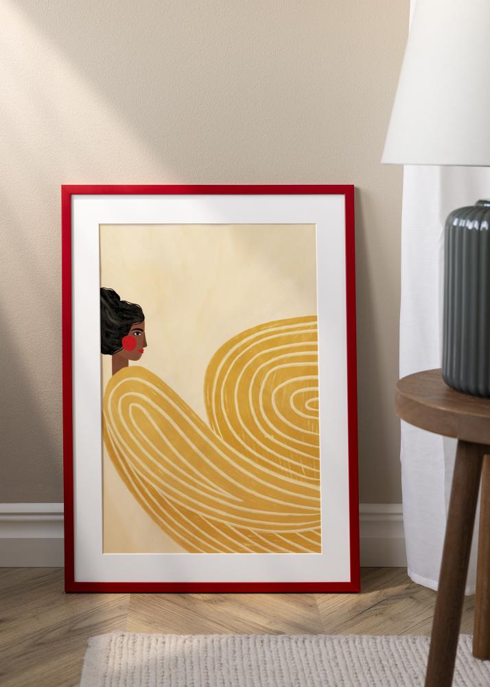 Jämtlands Ramfabrik Frame Kent Acrylic Glass Red 29.7x42 cm (A3)