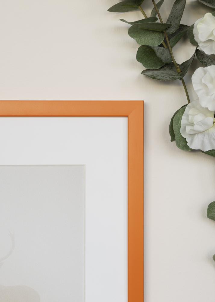 Jämtlands Ramfabrik Frame Kent Acrylic Glass Orange 50x50 cm