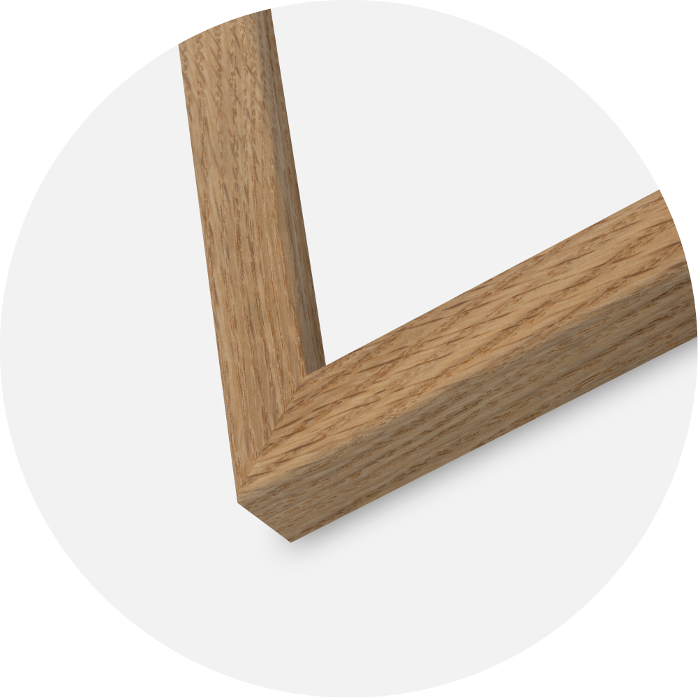 Jämtlands Ramfabrik Frame Salisbury Acrylic Glass Oak 60x80 cm