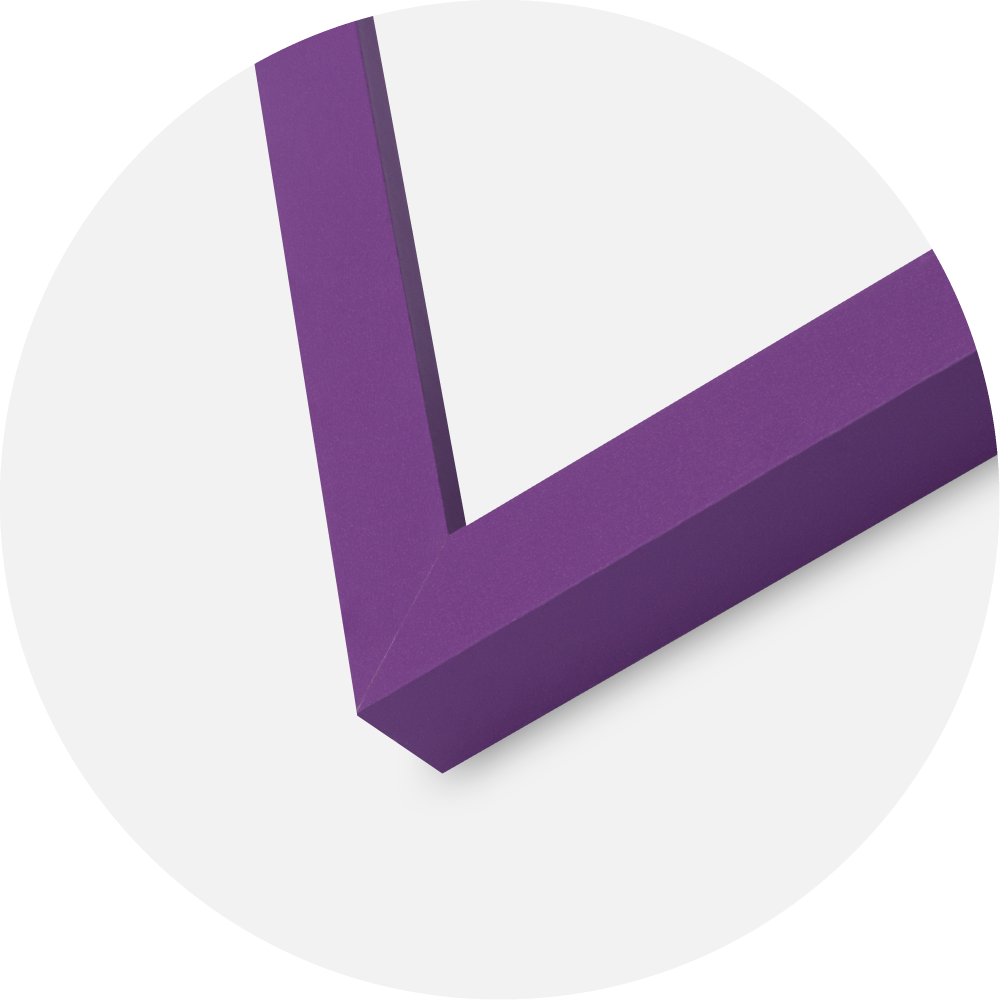 Jämtlands Ramfabrik Frame Selection Acrylic Glass Deep Lilac 50x70 cm