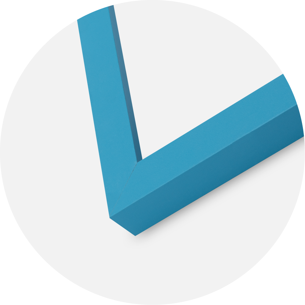 Jämtlands Ramfabrik Frame Selection Acrylic Glass Light Blue 70x100 cm