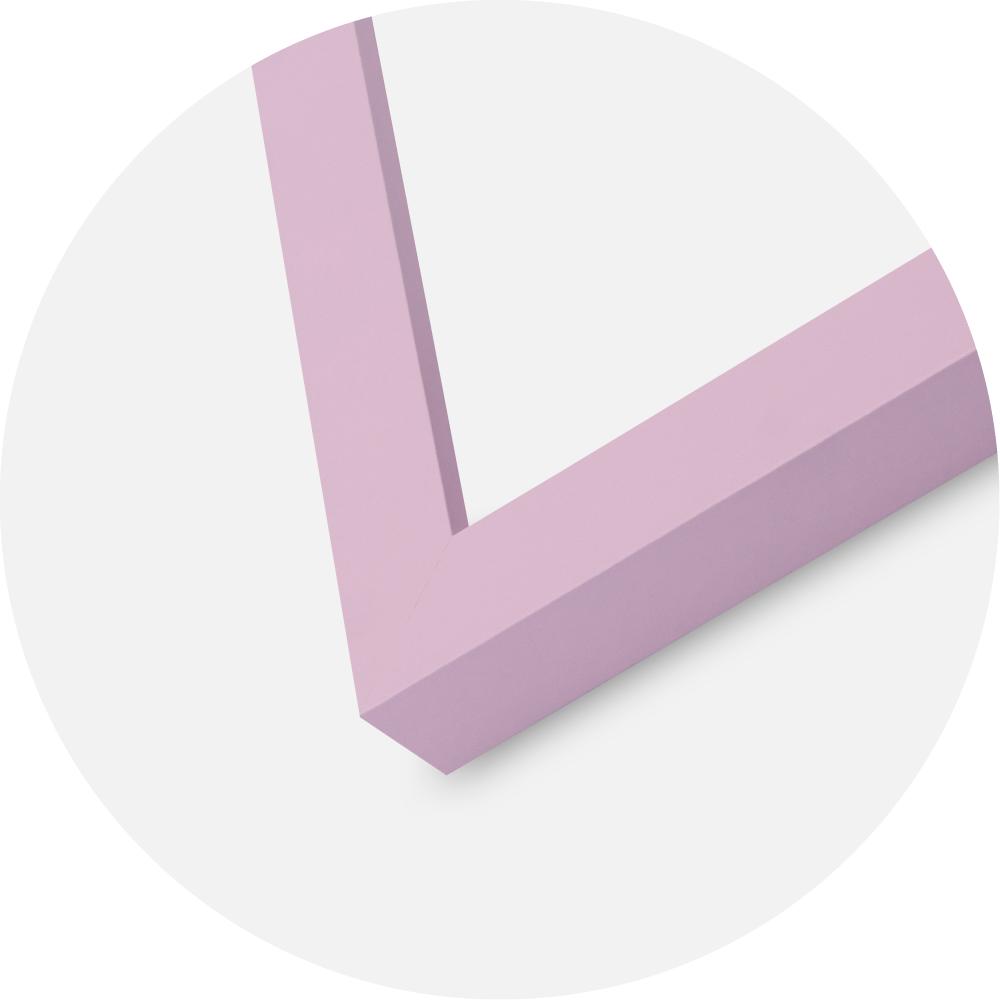 Jämtlands Ramfabrik Frame Selection Acrylic Glass Pink 40x50 cm