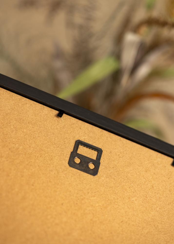 Ram med passepartou BGA Box Frame Black 40x50 cm - Mounts White 29.7x42 cm