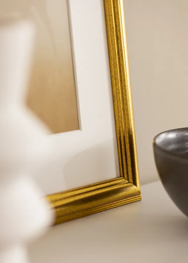 Jämtlands Ramfabrik Frame Västkusten Acrylic Glass Gold 11x14 inches (27.94x35.56 cm)