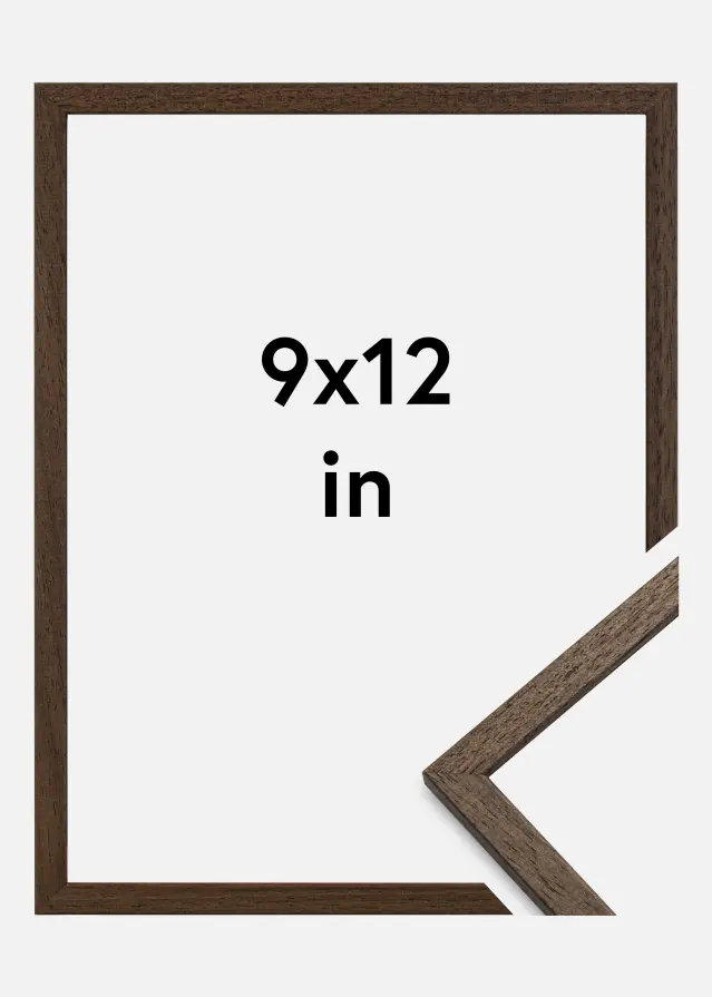 Galleri 1 Frame Edsbyn Walnut 9x12 inches (22,86x30,48 cm)