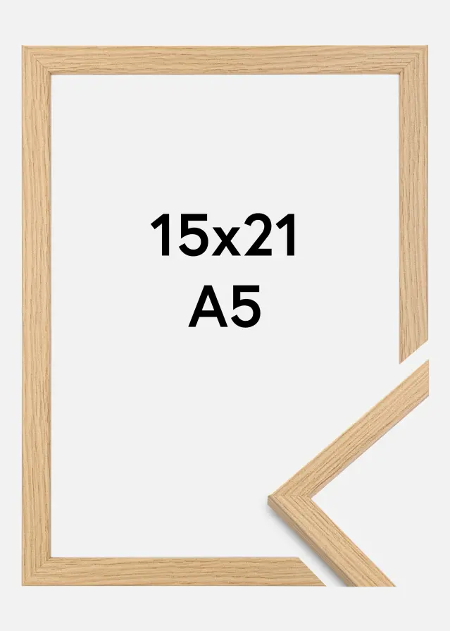 Estancia Frame Valbo Acrylic glass Oak 15x21 cm (A5)