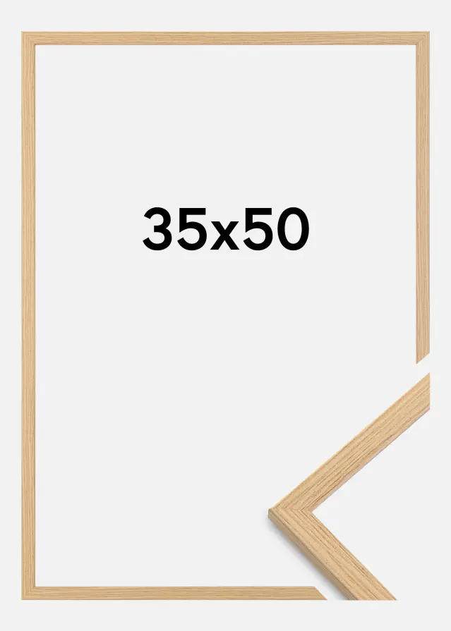 Estancia Frame Valbo Acrylic glass Oak 35x50 cm