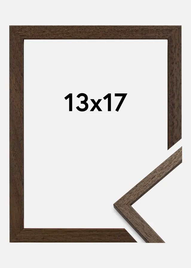 Galleri 1 Frame Edsbyn Acrylic glass Walnut 13x17 cm