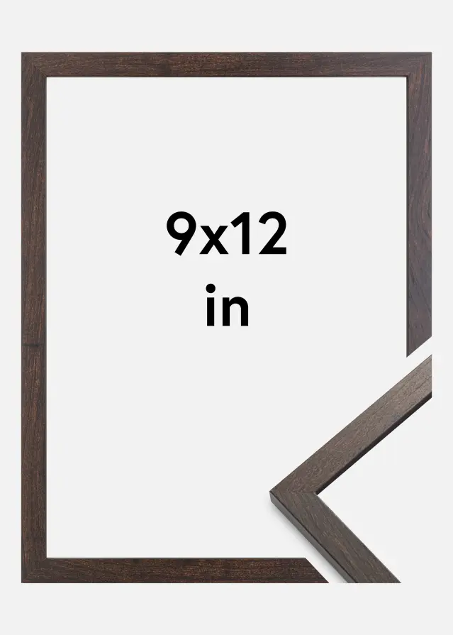 Artlink Frame Trendy Acrylic glass Walnut 9x12 inches (22,86x30,45 cm)