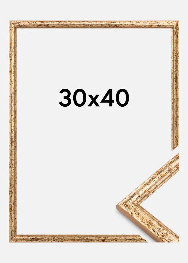 Jämtlands Ramfabrik Frame Claudia Acrylic Silver 30x40 cm